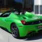 Green Ferrari 458 Spider