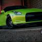 Green Hulk widebody Nissan GT-R from Jotech on HRE Wheels
