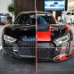 Half Road car and half racer Audi R8 (1)