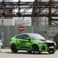 Hamann BMW X6 with Green Chrome vinyl wrap