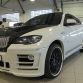 Hamann BMW X6 with Green Chrome vinyl wrap