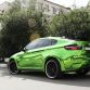 Hamann BMW X6 with Green Chrome vinyl wrap