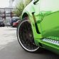Hamann BMW X6 with Green Chrome vinyl wrap