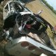 Hinson Motorsports Corvette Z06 Texas Mile crash