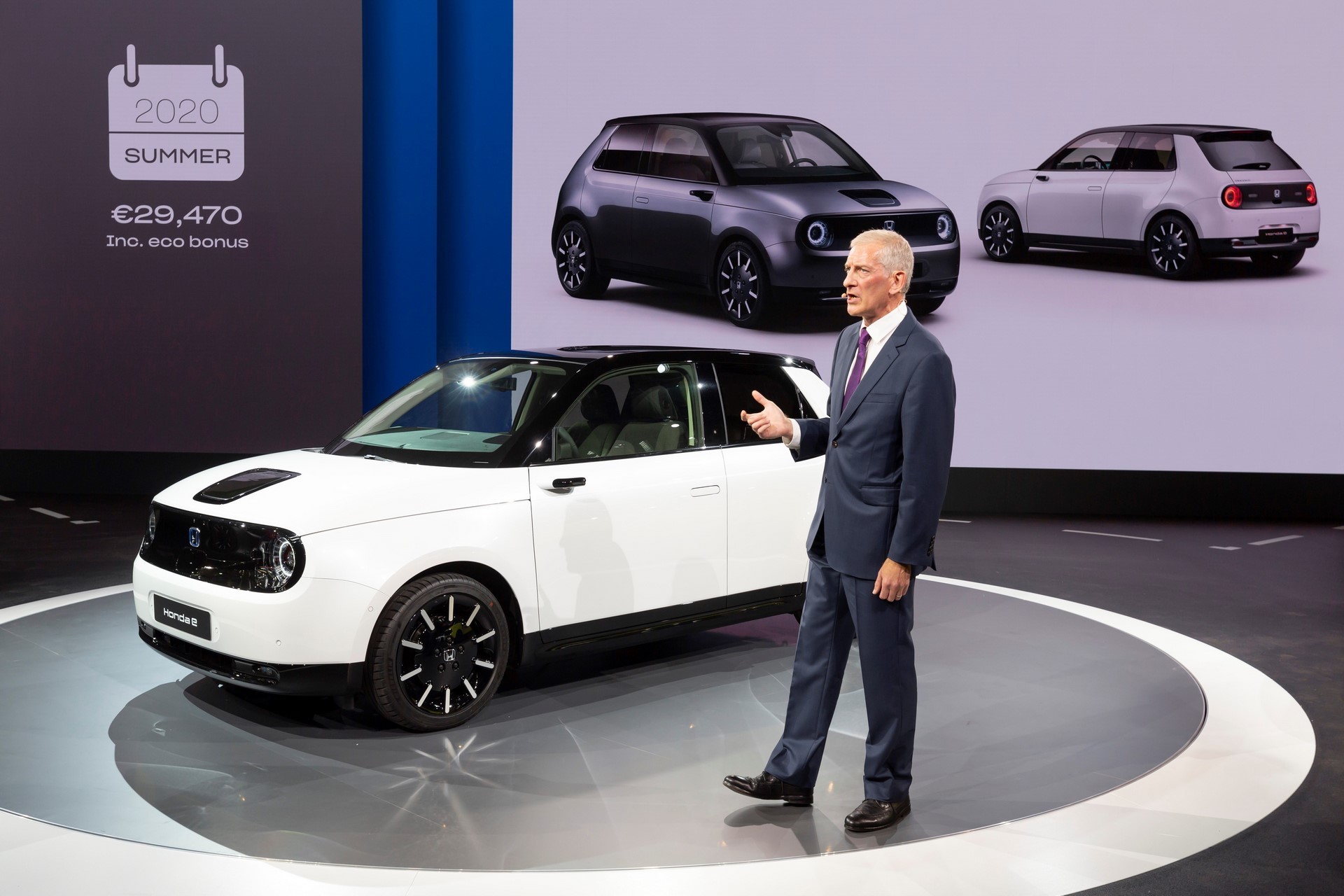 Honda e and Frankfurt International Motor Show 2019