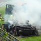 Honda NSX Prototype Burns at Nurburgring