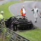 Honda NSX Prototype Burns at Nurburgring