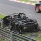 Honda NSX Prototype Burns at Nurburgring