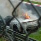 Honda NSX Prototype Burns at Nurburgring