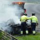 Honda NSX Prototype Burns at Nurburgring