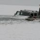 Hummer H2 Fall Through Ice in Hungary
