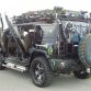 Hummer H2 with guns