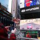 Hyundai Interactive Racing Game on New York Times Square Billboard