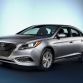 2016 Hyundai Sonata Plug-in Hybrid Electric Vehicle (PHEV), Front 3/4 Exterior