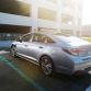 2016 Hyundai Sonata Plug-in Hybrid Electric Vehicle (PHEV), Rear Exterior 3/4
