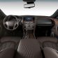 The 2015 Infiniti QX80 Limited offers unique exterior highlights, ultra-luxury interior and state-of-the-art entertainment and safety technology. The exterior features dark chromed 22-inch aluminum-alloy wheels, dark chromed interior trim, and stainless steel running board caps with rubber grips. The unique interior includes semi-aniline Truffle Brown leather appointments with an exclusive quilted pattern, open pore matte finish ash wood trim, UltrasuedeÂ® headliner and pillars, leather-covered grab handles and speaker grilles, unique floor and trunk mats and unique silver switchgear trim on the center stack.