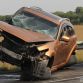 Infiniti FX and Ford Mondeo crashed