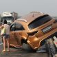 Infiniti FX and Ford Mondeo crashed