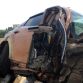 Infiniti FX and Ford Mondeo crashed