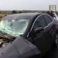 Infiniti FX and Ford Mondeo crashed