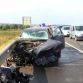 Infiniti FX and Ford Mondeo crashed