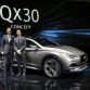 Infiniti QX30 Media reveal 2 March 2014 Krueger and Albaisa