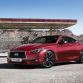 The Q60’s bold exterior – lower and wider than predecessors – expresses a powerful elegance through its daring proportions and taut, muscular lines. Dynamic enhancements, including an all-new lightweight and sophisticated 3.0-liter V6 twin-turbo engine, together with new adaptive steering and digital suspension systems, result in a premium sports coupe designed and engineered to perform.