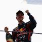 MONZA, ITALY - SEPTEMBER 11:  Sebastian Vettel of Germany and Red Bull Racing celebrates on the podium after winning the Italian Formula One Grand Prix at the Autodromo Nazionale di Monza on September 11, 2011 in Monza, Italy.  (Photo by Vladimir Rys/Getty Images)