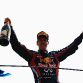 MONZA, ITALY - SEPTEMBER 11:  Sebastian Vettel of Germany and Red Bull Racing celebrates on the podium after winning the Italian Formula One Grand Prix at the Autodromo Nazionale di Monza on September 11, 2011 in Monza, Italy.  (Photo by Vladimir Rys/Getty Images)