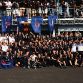 MONZA, ITALY - SEPTEMBER 11:  Sebastian Vettel of Germany and Red Bull Racing celebrates with team mates in the paddock after winning the Italian Formula One Grand Prix at the Autodromo Nazionale di Monza on September 11, 2011 in Monza, Italy.  (Photo by Mark Thompson/Getty Images)