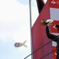 MONZA, ITALY - SEPTEMBER 11:  Sebastian Vettel of Germany and Red Bull Racing celebrates after winning the Italian Formula One Grand Prix at the Autodromo Nazionale di Monza on September 11, 2011 in Monza, Italy.  (Photo by Vladimir Rys/Getty Images)