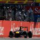 MONZA, ITALY - SEPTEMBER 11:  Sebastian Vettel of Germany and Red Bull Racing crosses the finish line to win the Italian Formula One Grand Prix at the Autodromo Nazionale di Monza on September 11, 2011 in Monza, Italy.  (Photo by Paul Gilham/Getty Images)