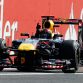 MONZA, ITALY - SEPTEMBER 11:  Sebastian Vettel of Germany and Red Bull Racing crosses the finish line to win the Italian Formula One Grand Prix at the Autodromo Nazionale di Monza on September 11, 2011 in Monza, Italy.  (Photo by Paul Gilham/Getty Images)