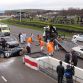 Jaguar and Mercedes crash at Goodwood (1)