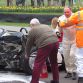 Jaguar and Mercedes crash at Goodwood (6)
