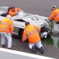 Jaguar and Mercedes crash at Goodwood (9)