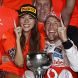 Jessica Michibata and Jenson Button at Japanese GP - hoch-zwei.net