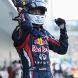 SUZUKA, JAPAN - OCTOBER 09:  Sebastian Vettel of Germany and Red Bull Racing celebrates in parc ferme after finishing third to secure his second F1 World Drivers Championship during the Japanese Formula One Grand Prix at Suzuka Circuit on October 9, 2011 in Suzuka, Japan.  (Photo by Clive Rose/Getty Images)