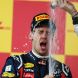 SUZUKA, JAPAN - OCTOBER 09:  Sebastian Vettel of Germany and Red Bull Racing celebrates on the podium after finishing third to secure his second F1 World Drivers Championship during the Japanese Formula One Grand Prix at Suzuka Circuit on October 9, 2011 in Suzuka, Japan.  (Photo by Clive Rose/Getty Images)