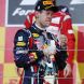 SUZUKA, JAPAN - OCTOBER 09:  Sebastian Vettel of Germany and Red Bull Racing celebrates on the podium after finishing third to secure his second F1 World Drivers Championship during the Japanese Formula One Grand Prix at Suzuka Circuit on October 9, 2011 in Suzuka, Japan.  (Photo by Mark Thompson/Getty Images)