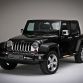 Jeep Wrangler White and Black by Style & Design