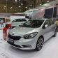 Kia Cerato 2013 at the Santiago Motorshow in Chile
