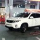 Kia Sorento facelift Spy Photos