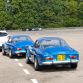 Kimi Raikkonen drives Alpine A110-50