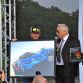 Kimi Raikkonen drives Alpine A110-50