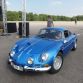 Kimi Raikkonen drives Alpine A110-50