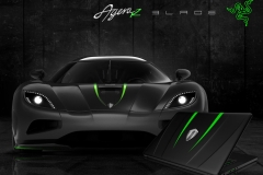 Koenigsegg Razer Blade limited edition laptop