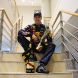 YEONGAM-GUN, SOUTH KOREA - OCTOBER 16:  Sebastian Vettel of Germany and Red Bull Racing celebrates with the winners trophy and champagne following the Korean Formula One Grand Prix at the Korea International Circuit on October 16, 2011 in Yeongam-gun, South Korea.  (Photo by Mark Thompson/Getty Images)