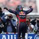 YEONGAM-GUN, SOUTH KOREA - OCTOBER 16:  Sebastian Vettel of Germany and Red Bull Racing celebrates in parc ferme after winning the Korean Formula One Grand Prix at the Korea International Circuit on October 16, 2011 in Yeongam-gun, South Korea.  (Photo by Clive Mason/Getty Images)