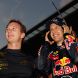 YEONGAM-GUN, SOUTH KOREA - OCTOBER 16:  Sebastian Vettel (R) of Germany and Red Bull Racing celebrates with Team Principal Christian Horner (L) following his victory in the Korean Formula One Grand Prix at the Korea International Circuit on October 16, 2011 in Yeongam-gun, South Korea.  (Photo by Clive Mason/Getty Images)